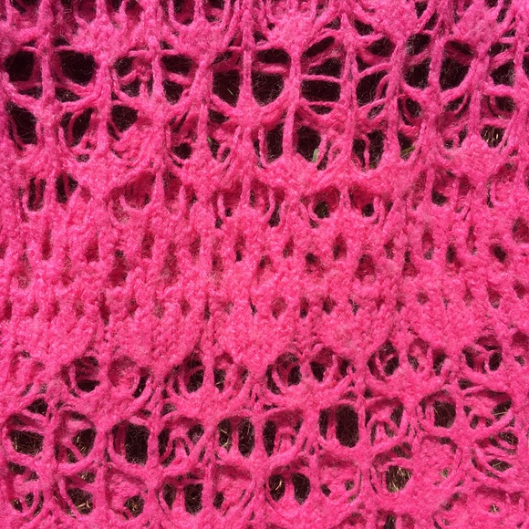 Knit Sweater w/Holes - Picture 3 of 3